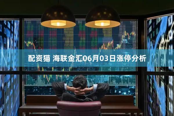 配资猫 海联金汇06月03日涨停分析