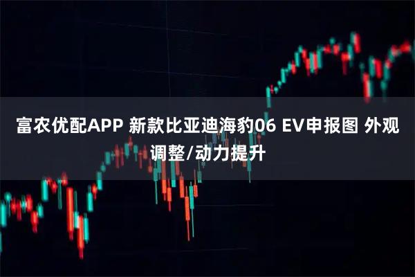 富农优配APP 新款比亚迪海豹06 EV申报图 外观调整/动力提升